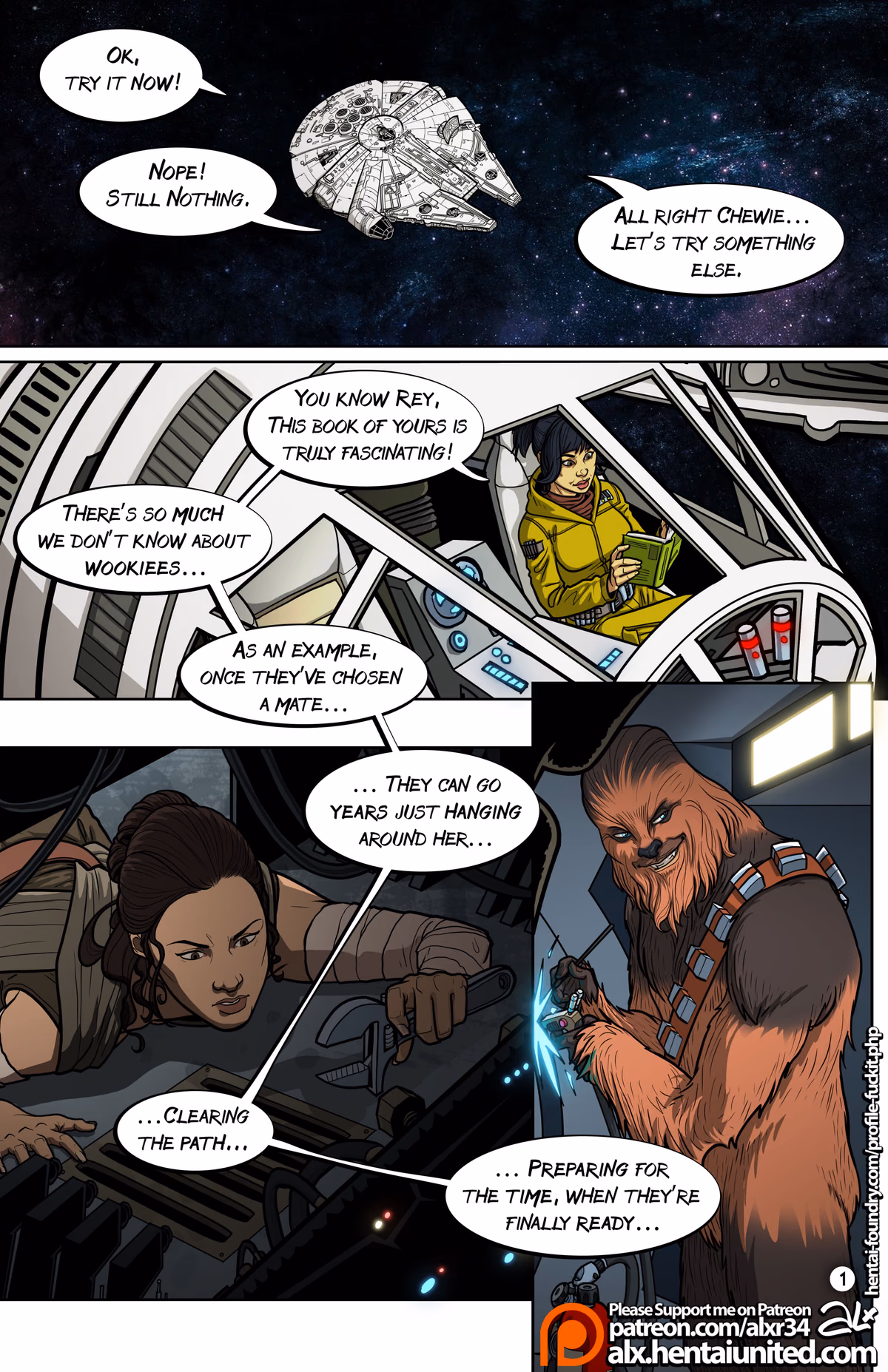 A Complete Guide To Wookie Sex (Star Wars) [Alxr34] — chapter 1, page 3
