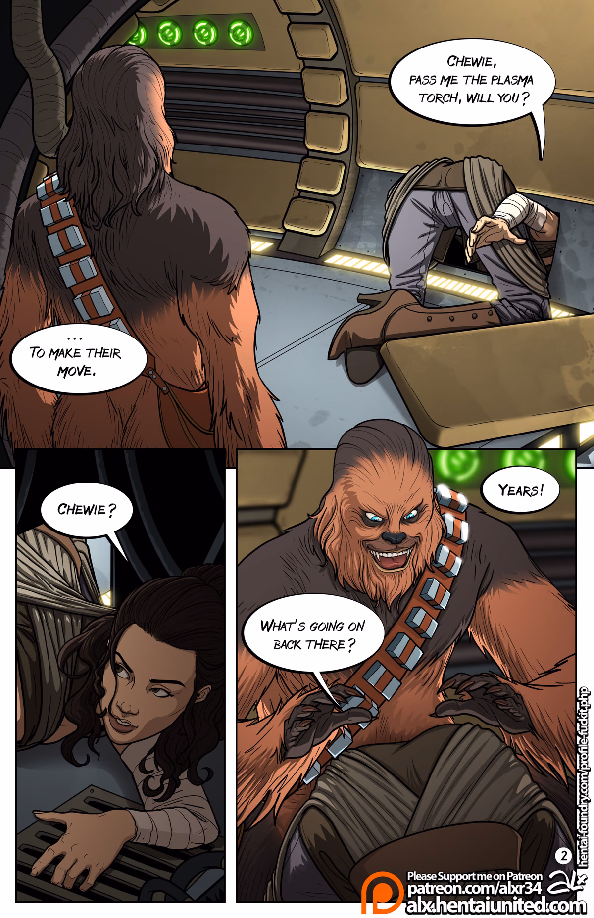 A Complete Guide To Wookie Sex (Star Wars) [Alxr34] — chapter 1, page 4