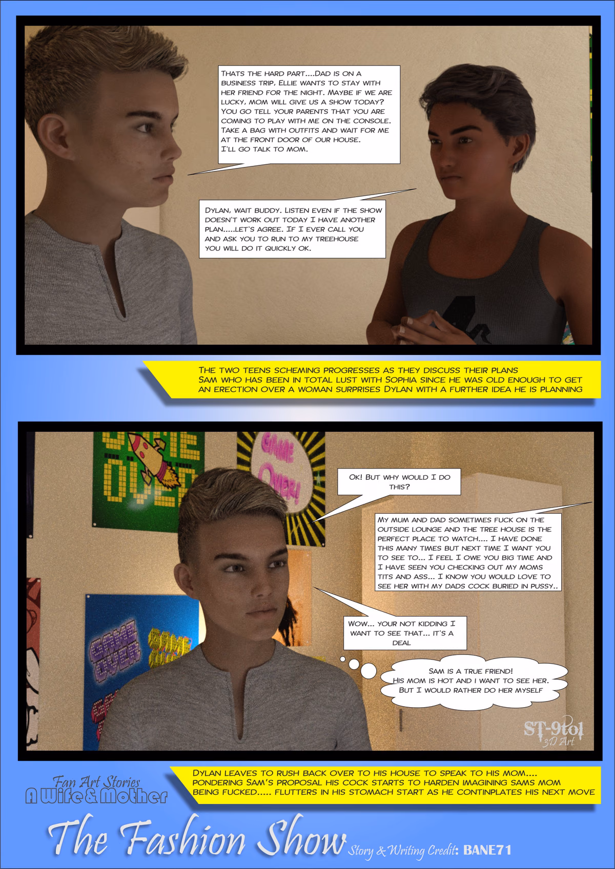 Fan Art Stories [ST-9Pol | ST9to1] — chapter 1, page 3