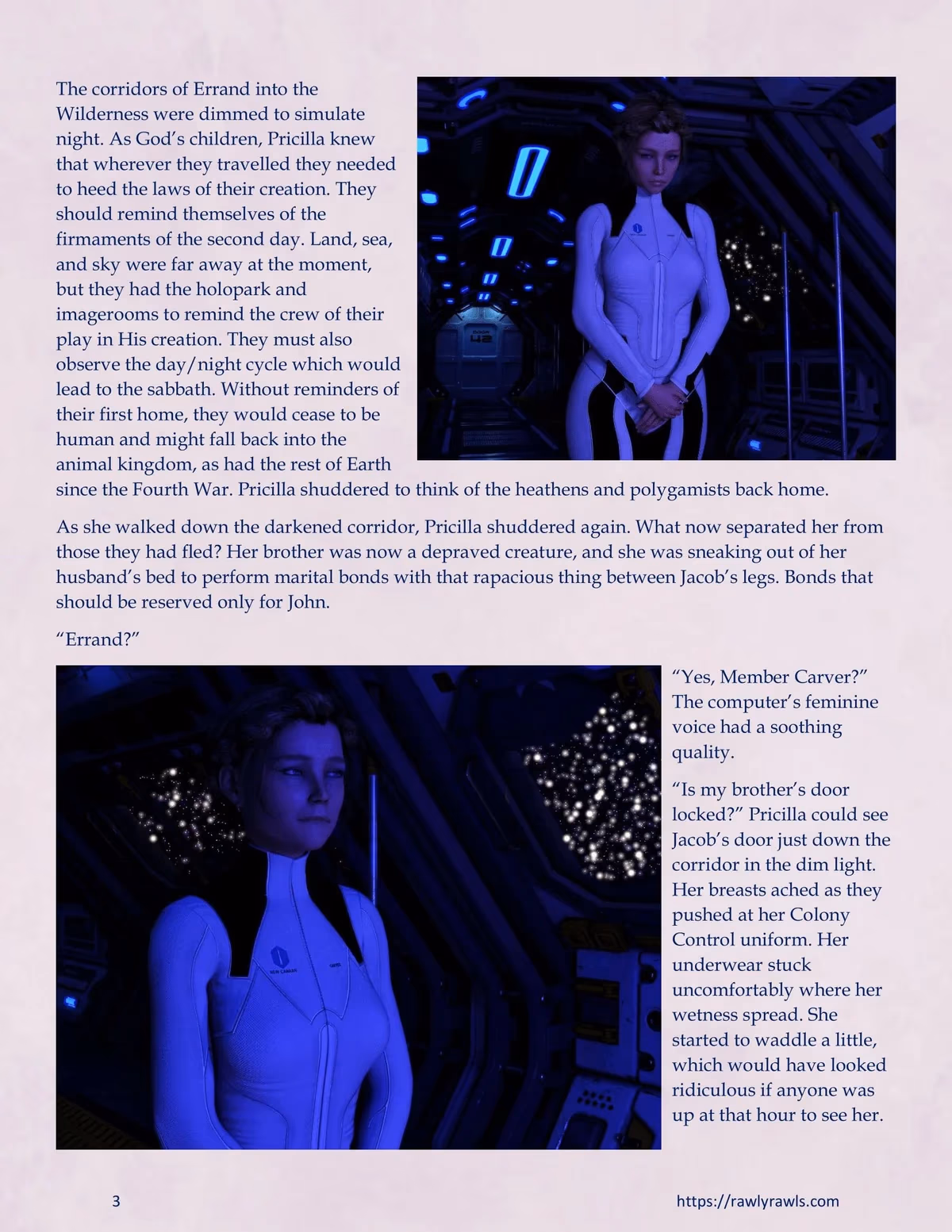 Mothership Wilderness [Redoxa , RawlyRawls] — chapter 7, page 3