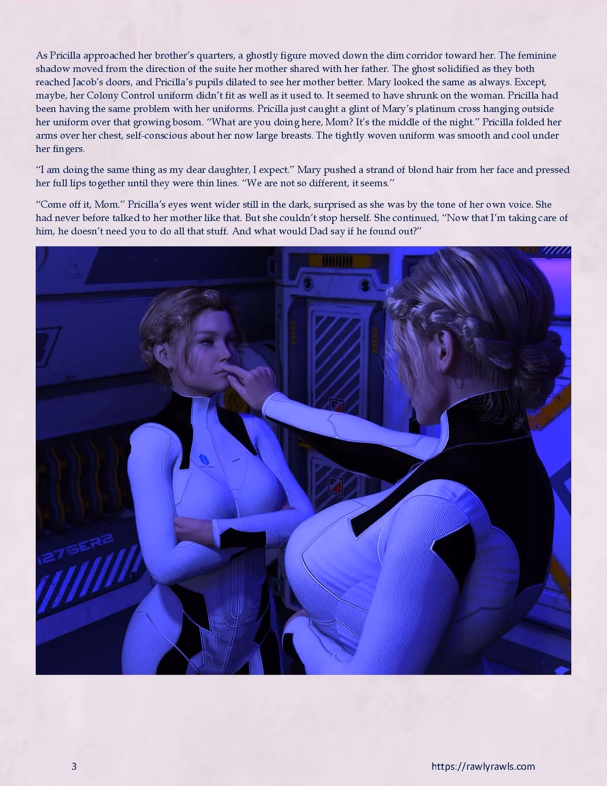 Mothership Wilderness [Redoxa , RawlyRawls] — chapter 8, page 3