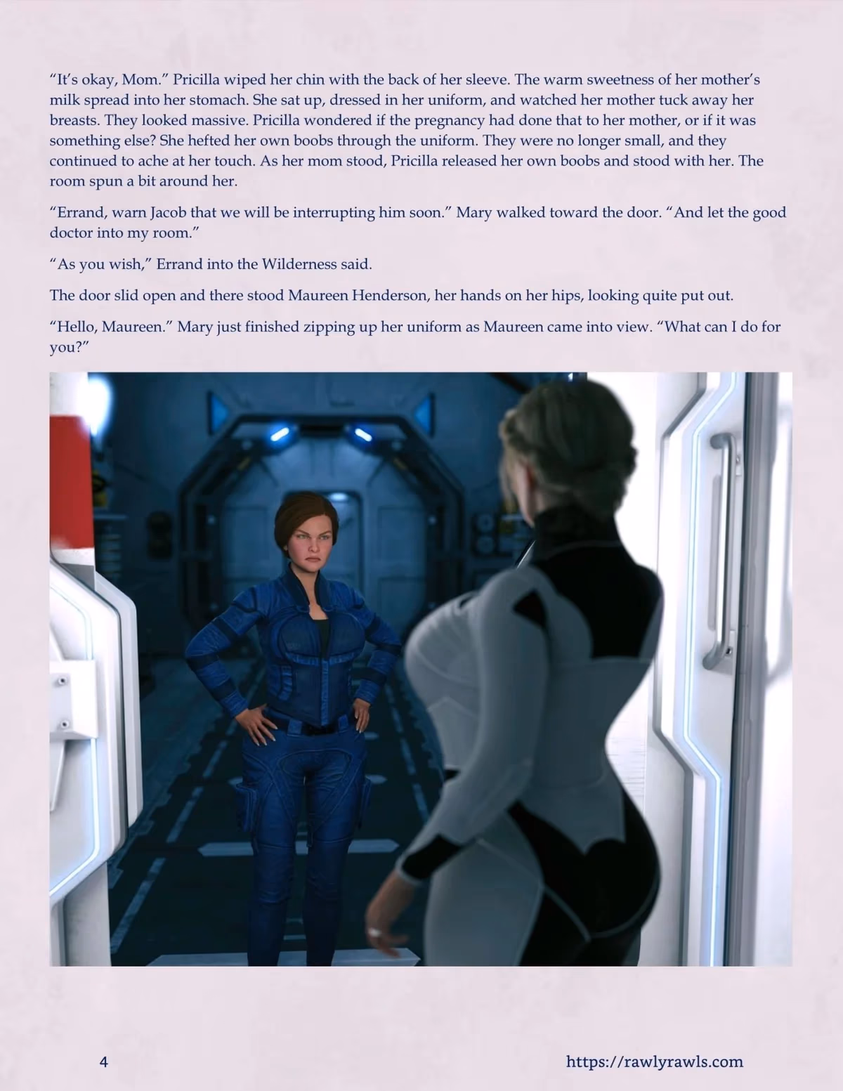 Mothership Wilderness [Redoxa , RawlyRawls] — chapter 13, page 4