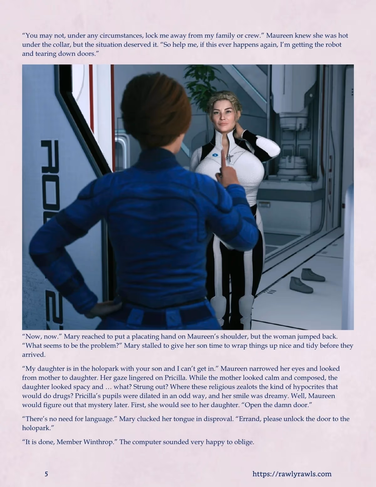 Mothership Wilderness [Redoxa , RawlyRawls] — chapter 13, page 5