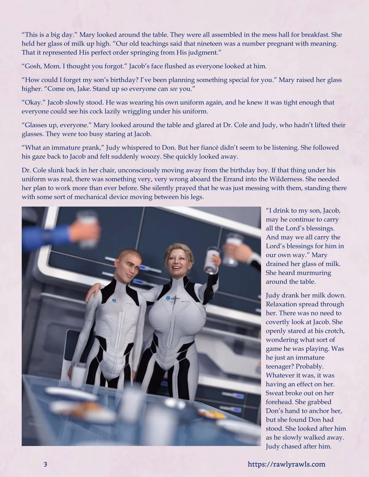 Mothership Wilderness [Redoxa , RawlyRawls] — chapter 18, page 3