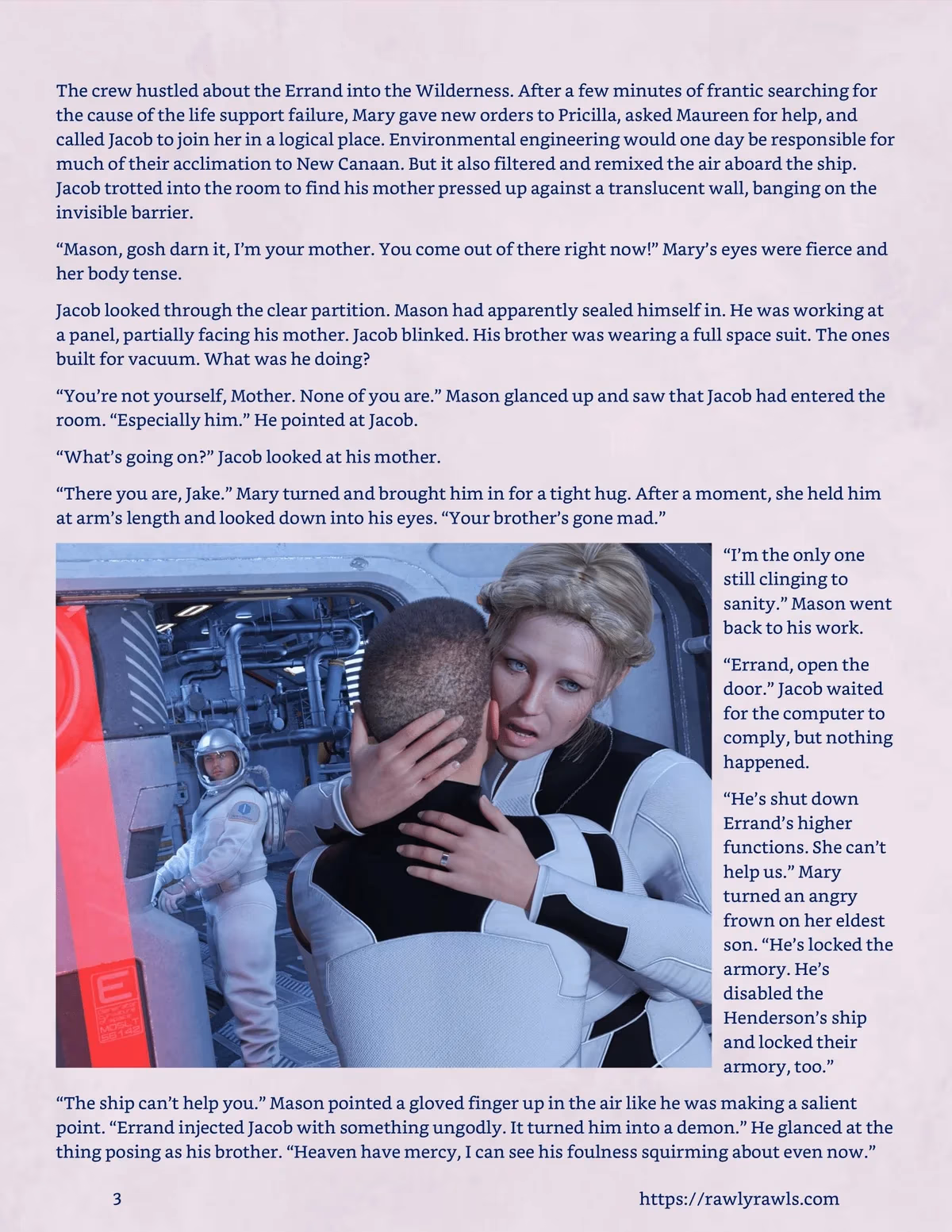 Mothership Wilderness [Redoxa , RawlyRawls] — chapter 19, page 3