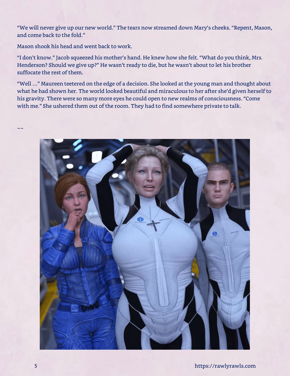 Mothership Wilderness [Redoxa , RawlyRawls] — chapter 19, page 5