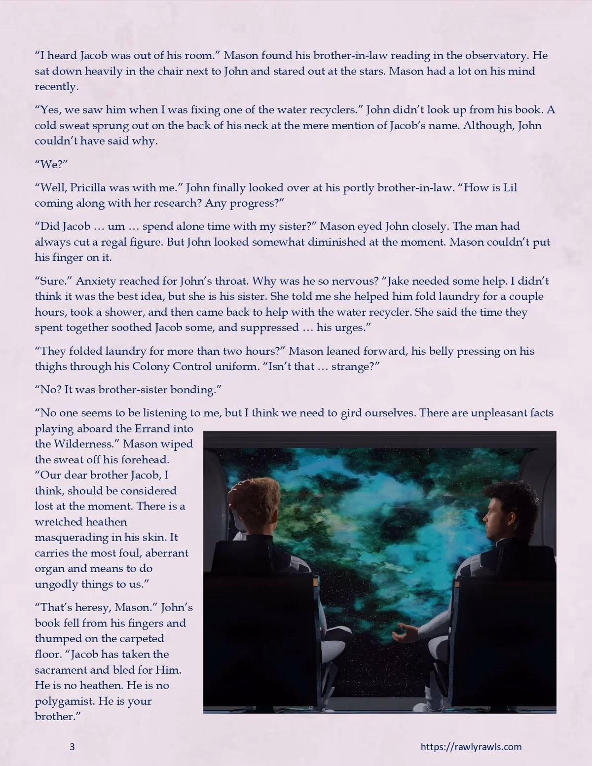 Mothership Wilderness [Redoxa , RawlyRawls] — chapter 6, page 3