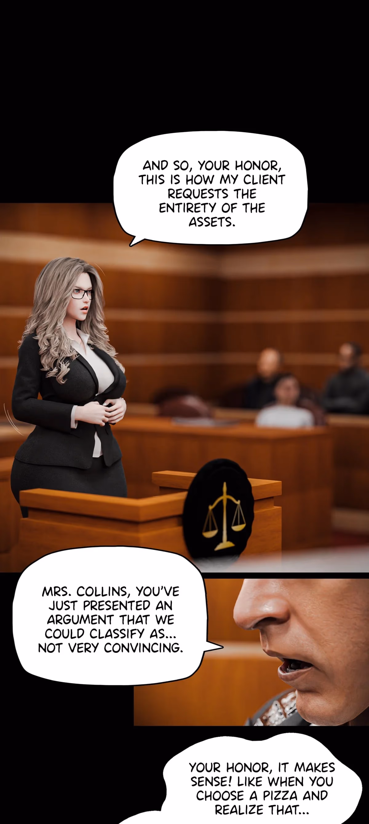 My Neighbor’s Widow [Rose Blue 3D] — chapter 13, page 3