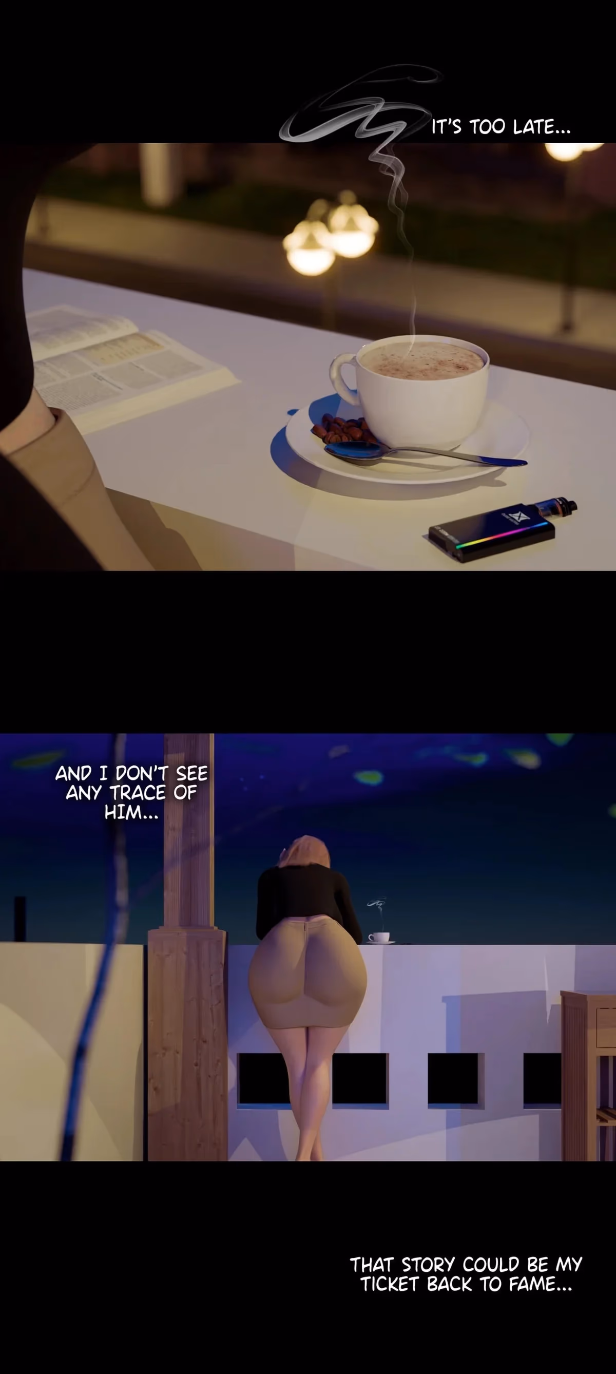 My Neighbor’s Widow [Rose Blue 3D] — chapter 18, page 3