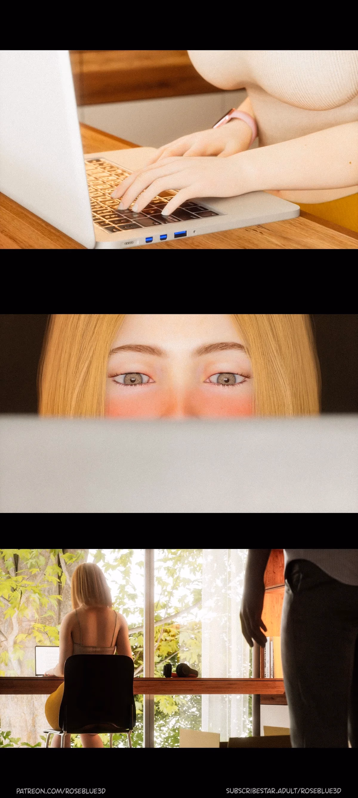 My Neighbor’s Widow [Rose Blue 3D] — chapter 21, page 4