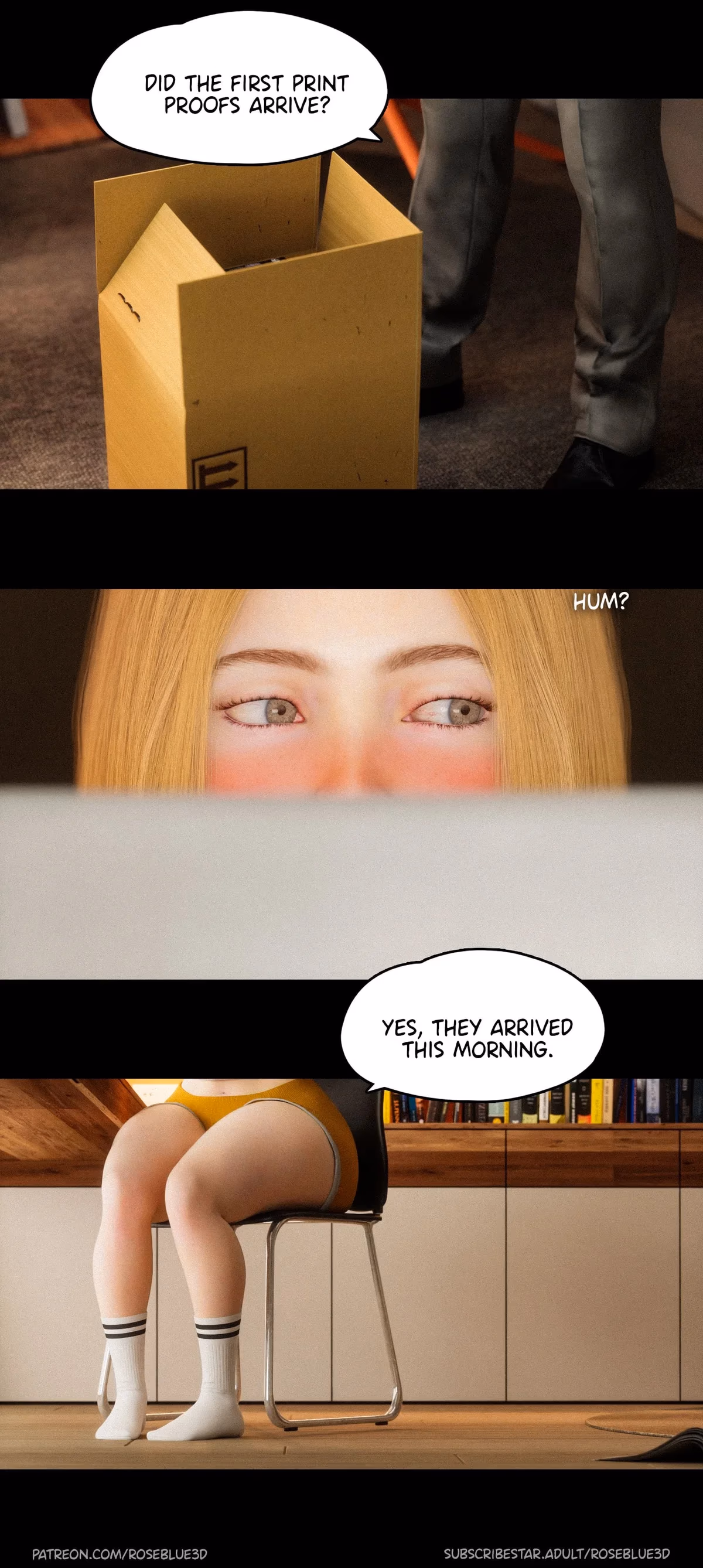 My Neighbor’s Widow [Rose Blue 3D] — chapter 21, page 5