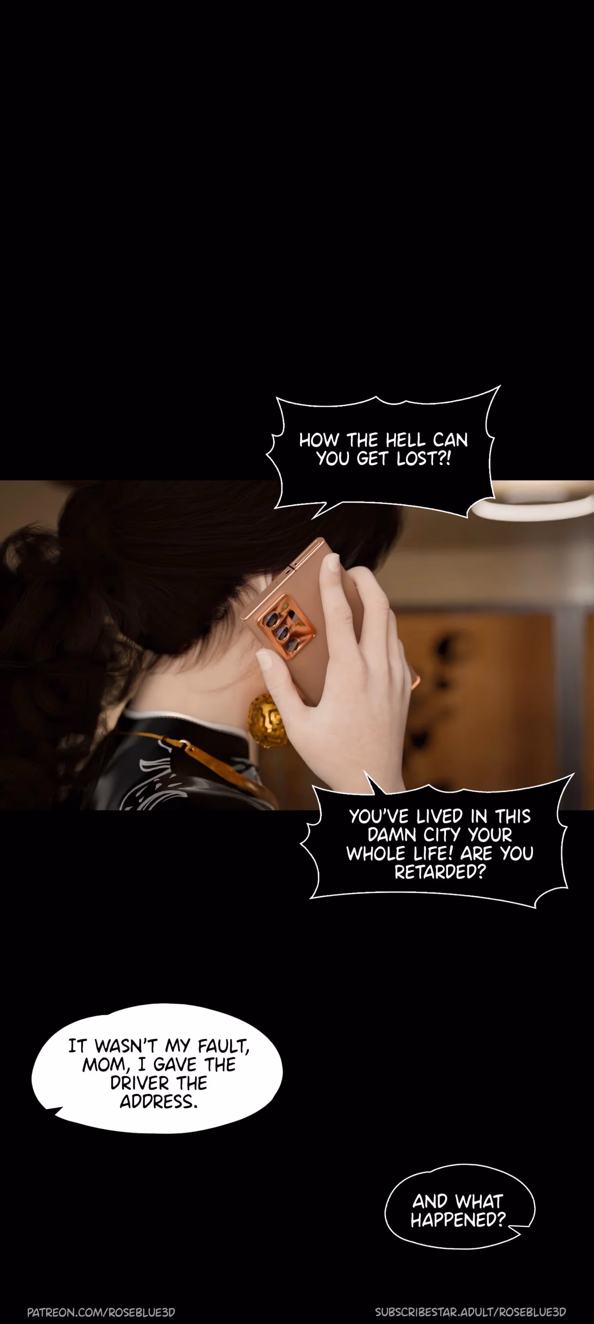 My Neighbor’s Widow [Rose Blue 3D] — chapter 25, page 5