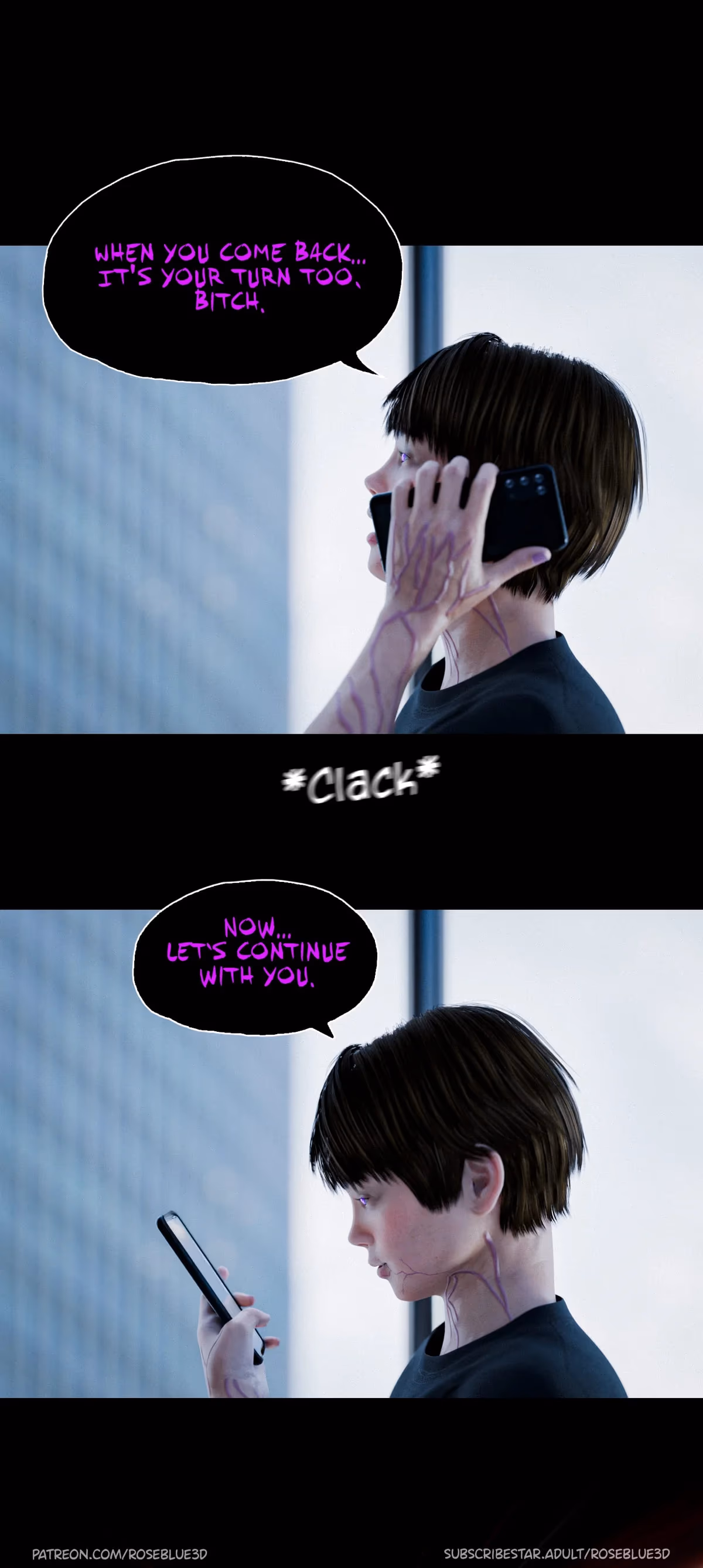 My Neighbor’s Widow [Rose Blue 3D] — chapter 40, page 3