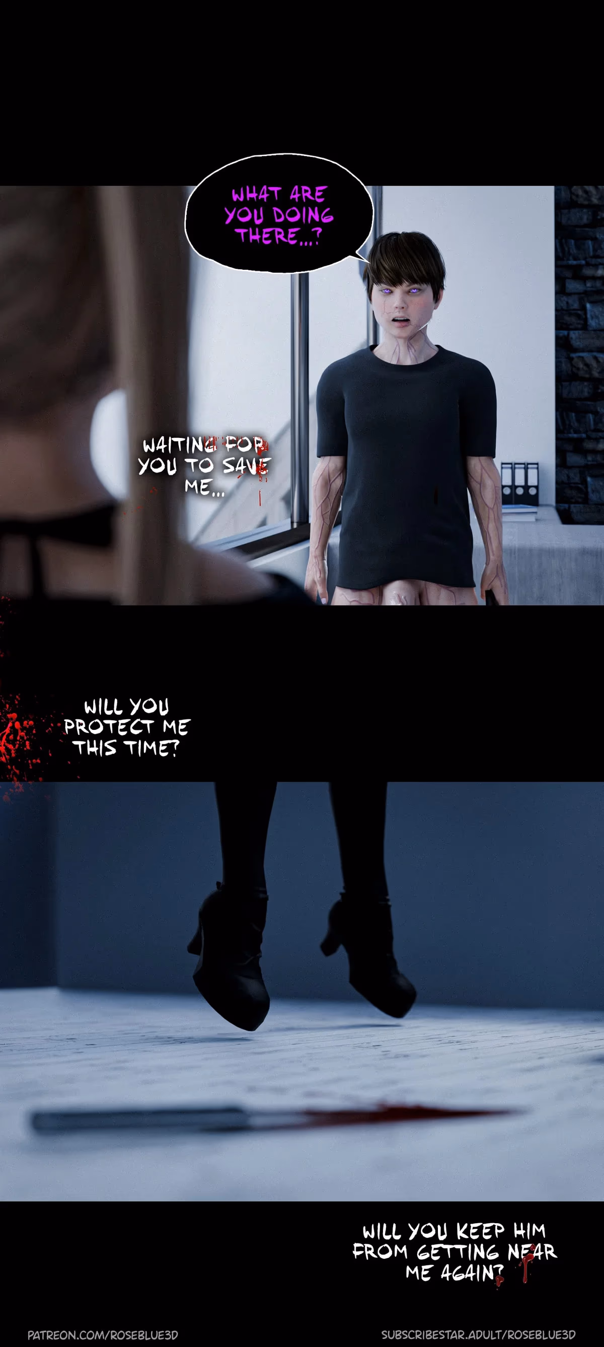 My Neighbor’s Widow [Rose Blue 3D] — chapter 40, page 5