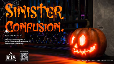47.5 . My Neighbor's Widow - Halloween Special - Chapter 47.5 [Rose Blue 3D] — Chapter 47.5