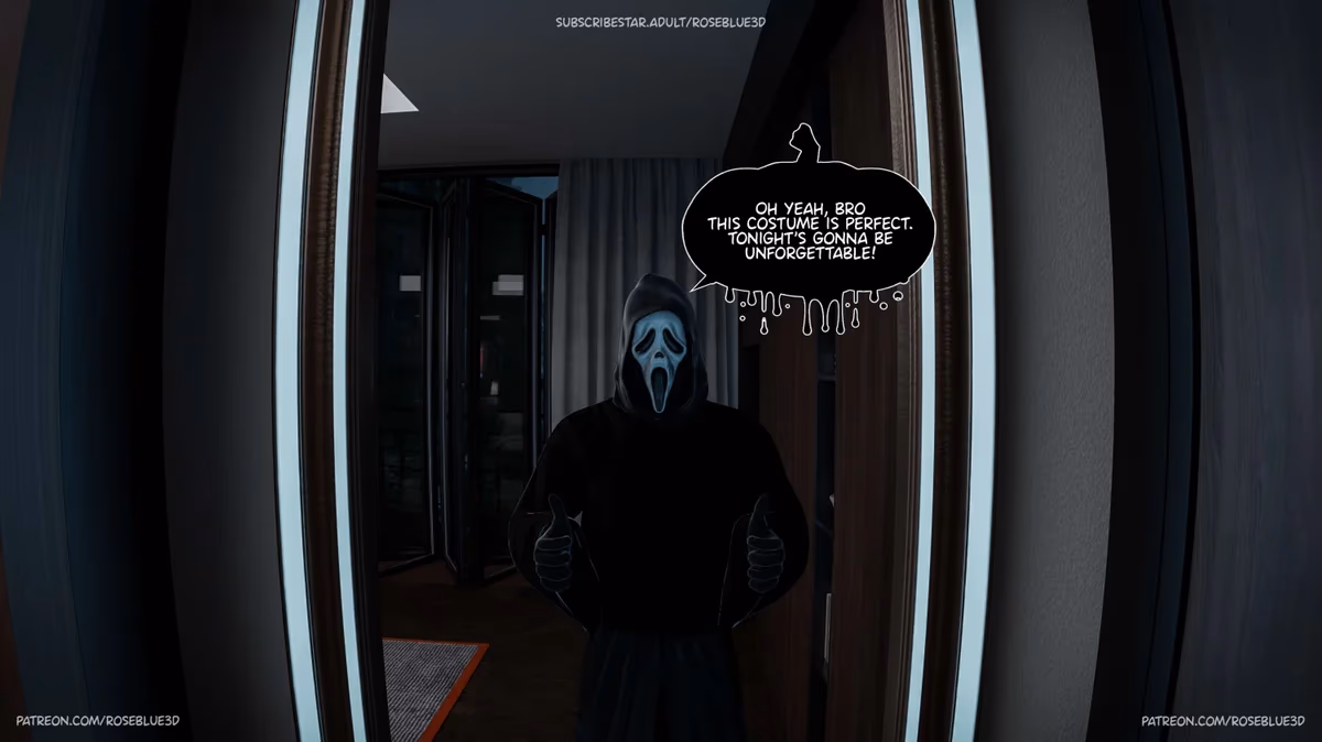 My Neighbor’s Widow [Rose Blue 3D] — chapter 47.5, page 3