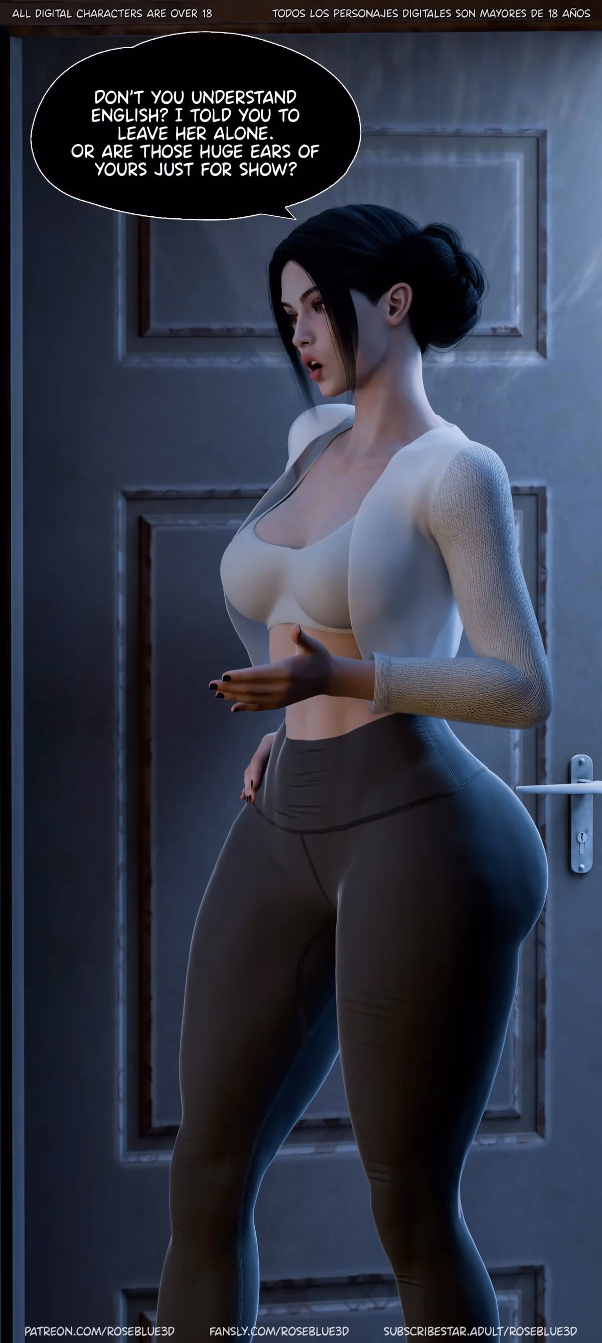 My Neighbor’s Widow [Rose Blue 3D] — chapter 55, page 3