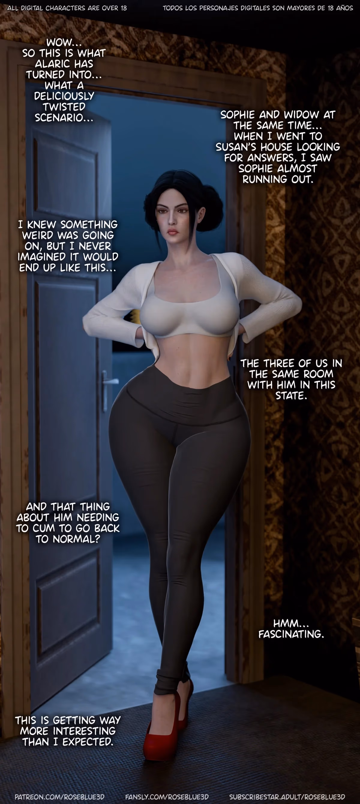My Neighbor’s Widow [Rose Blue 3D] — chapter 55, page 5